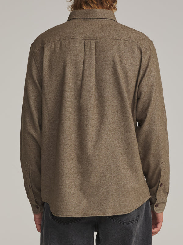 Twiller Flannel - Vintage Khaki