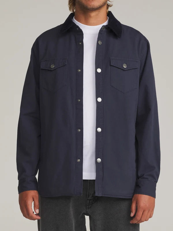 Campbell Shirt Jacket - Indigo