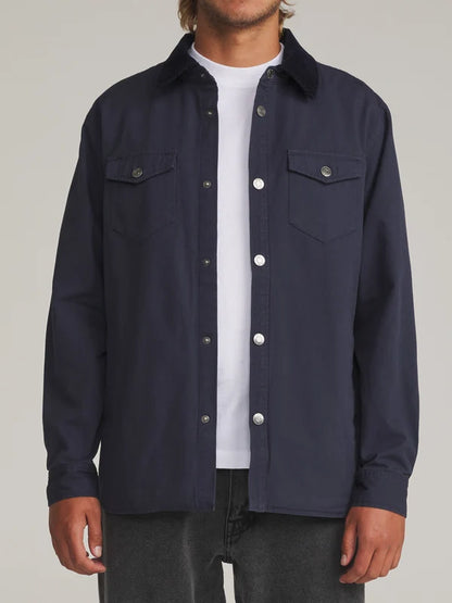 Campbell Shirt Jacket - Indigo
