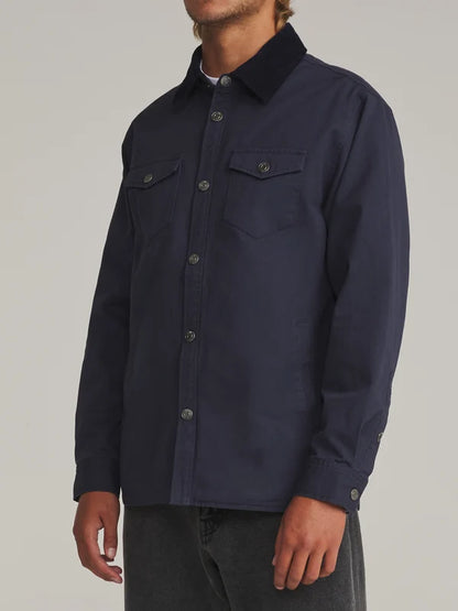 Campbell Shirt Jacket - Indigo