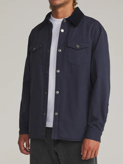 Campbell Shirt Jacket - Indigo