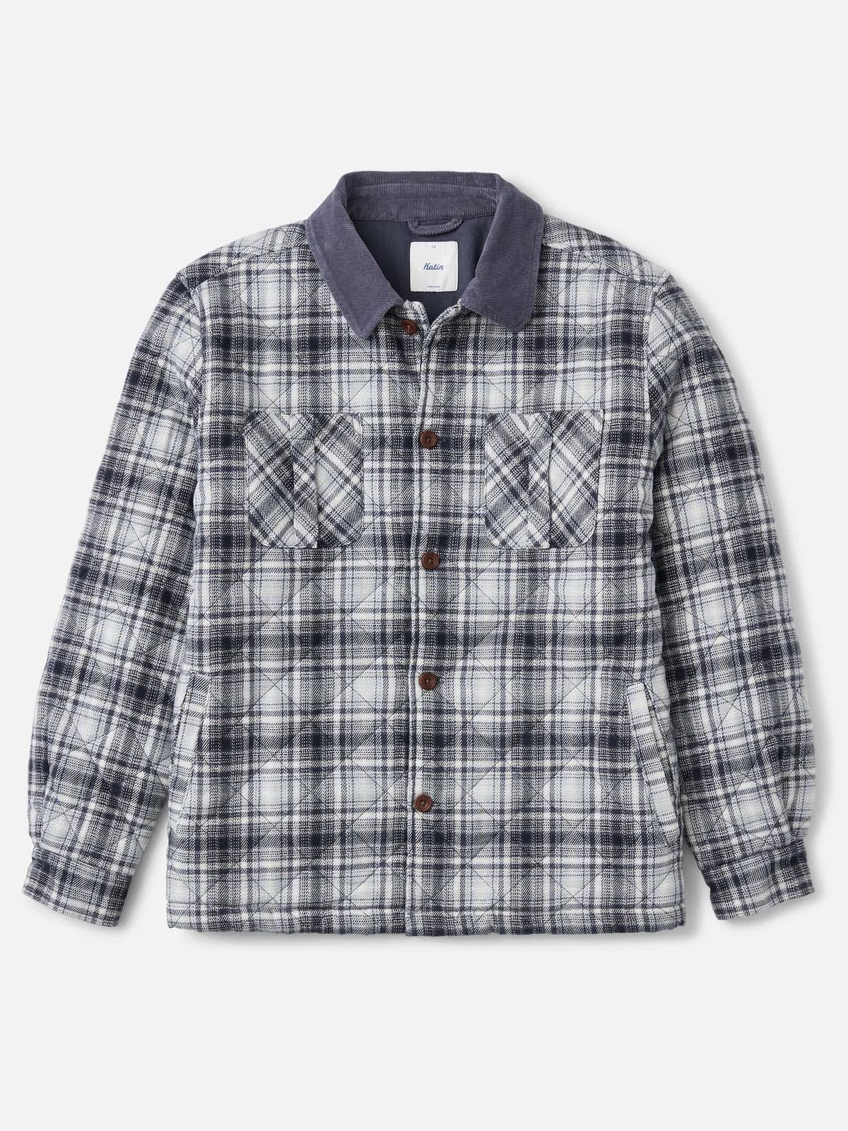Charlie Shirt Jacket - Washed Blue