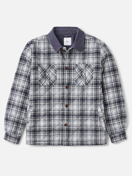 Charlie Shirt Jacket - Washed Blue