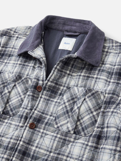 Charlie Shirt Jacket - Washed Blue
