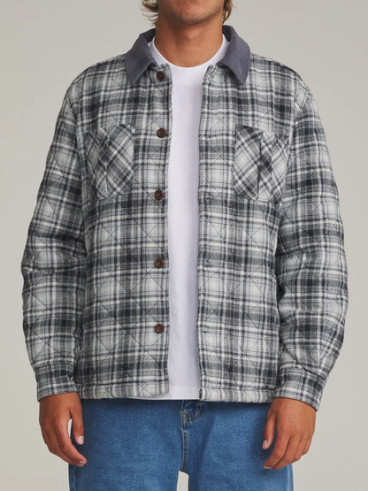 Charlie Shirt Jacket - Washed Blue