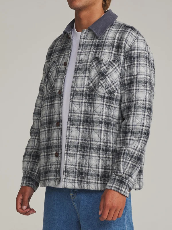 Charlie Shirt Jacket - Washed Blue