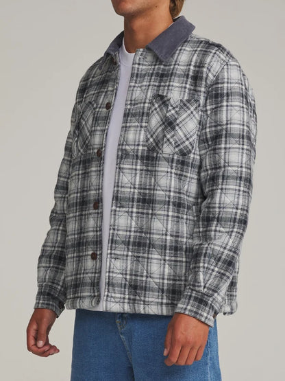 Charlie Shirt Jacket - Washed Blue