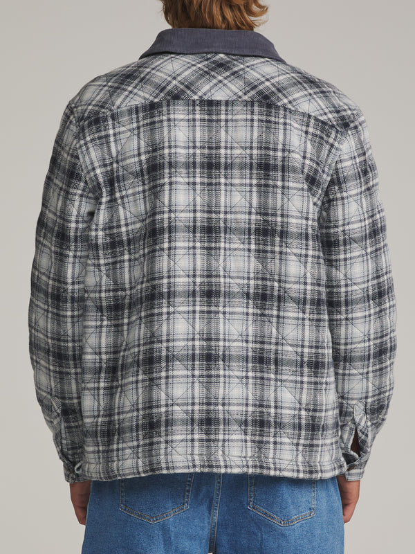 Charlie Shirt Jacket - Washed Blue