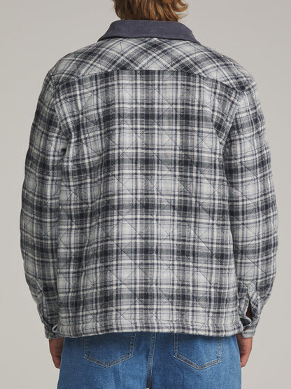Charlie Shirt Jacket - Washed Blue