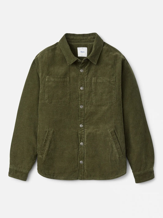 Harold Corduroy Shirt - Dark Olive