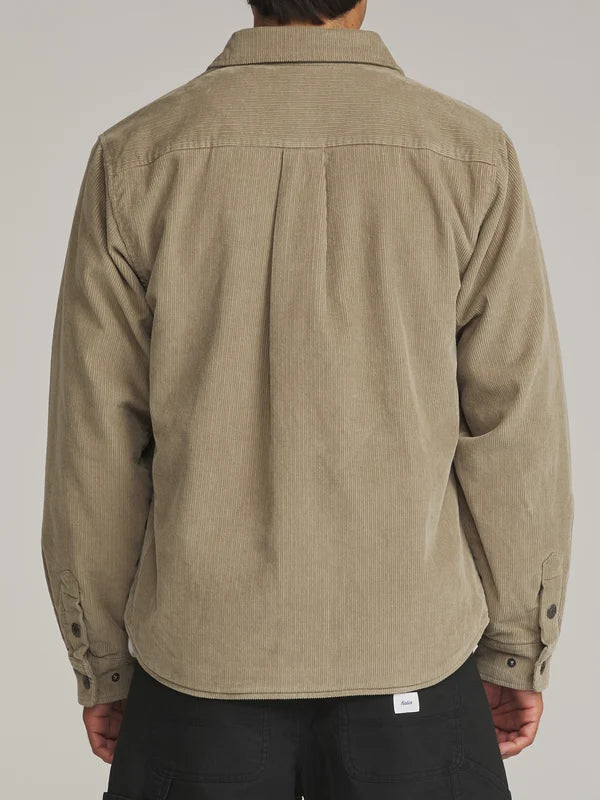 Harold Corduroy Shirt - Khaki