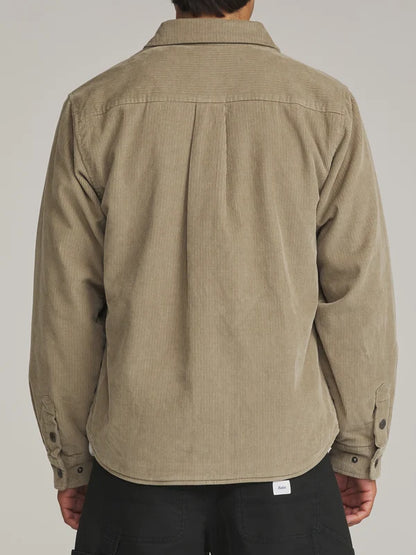 Harold Corduroy Shirt - Khaki