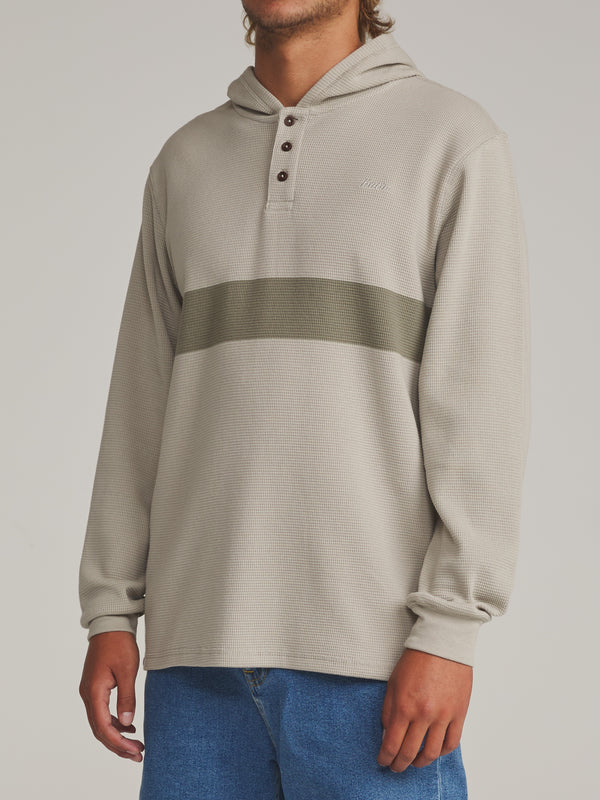 Horizon Thermal Hoodie - Light Olive