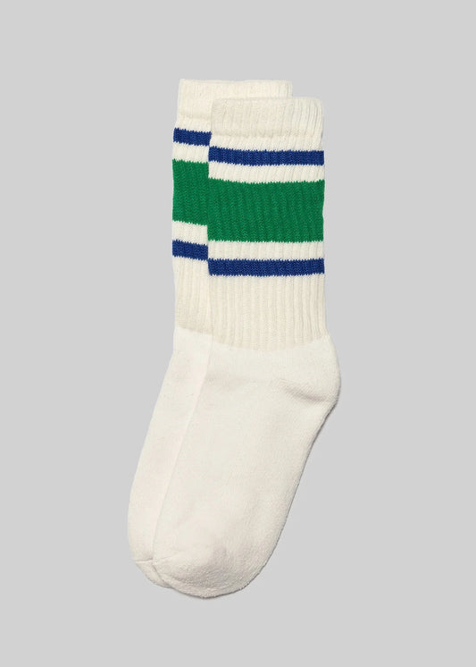 The Retro Stripe - Kelly Green/Royal