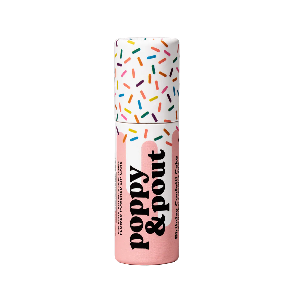 Lip Balm - Birthday Confetti Cake - Pink