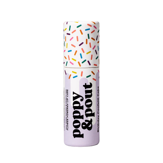 Lip Balm - Birthday Confetti Cake - Purple