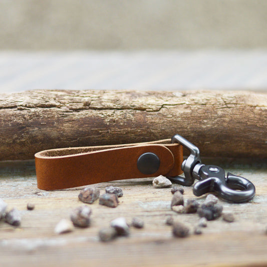 Leather Claw Keychain