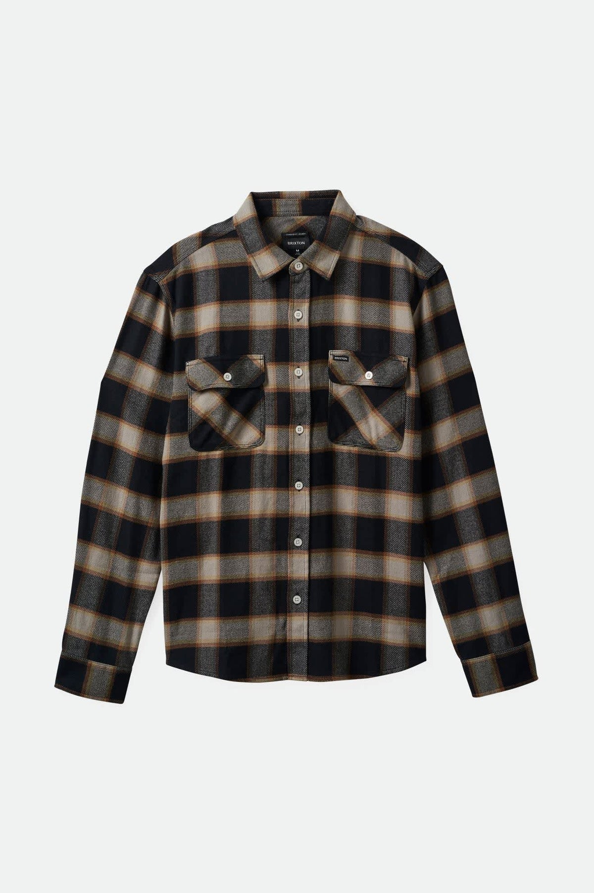 Bowery Flannel - Black/Cream
