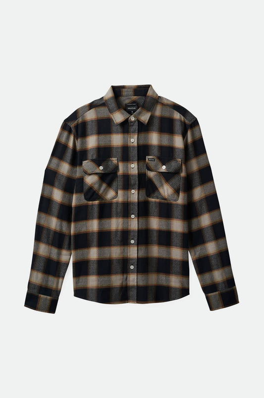 Bowery Flannel - Black/Cream