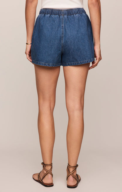 Daycation Denim Utility Short - Deep Water