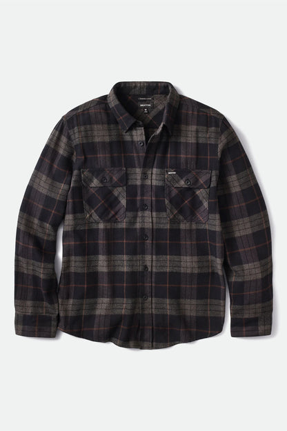 Bowery Flannel - Black/Charcoal