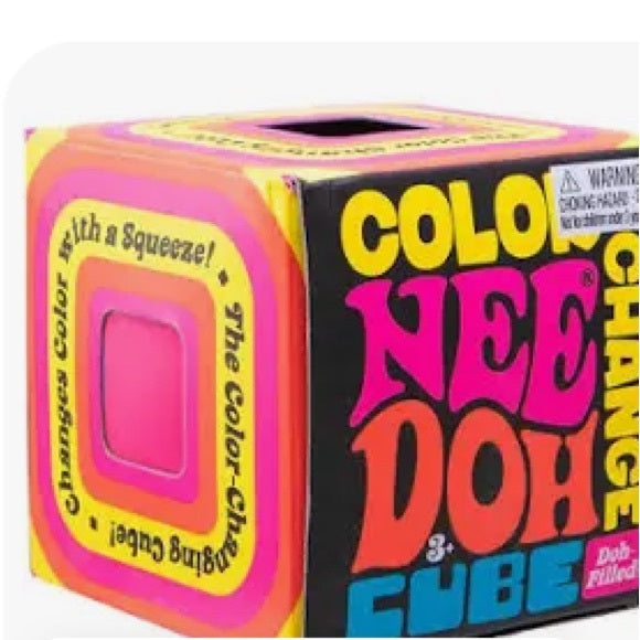 NeeDoh Color Changing Cube (Max 3 per Customer)