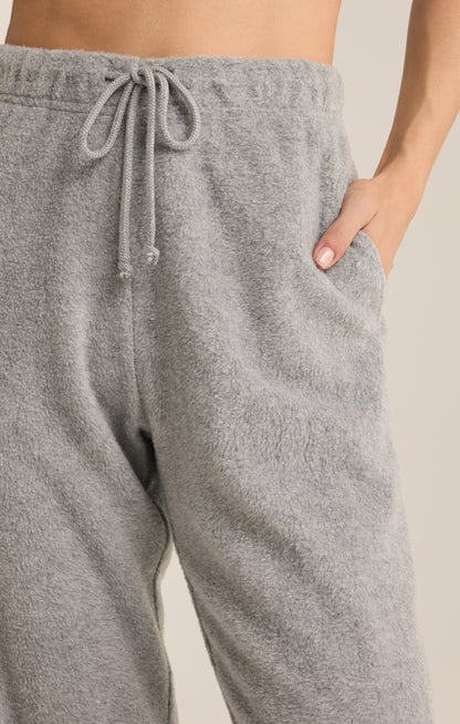 Unwind Reverse Fleece Jogger - Classic Heather Grey