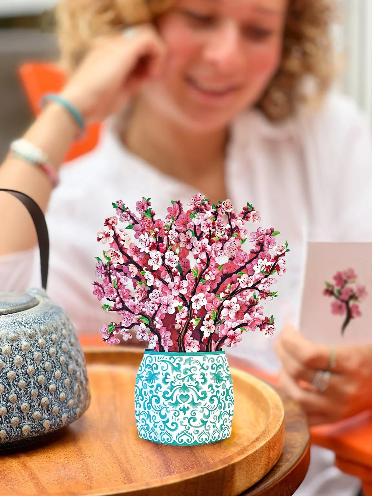 Mini Cherry Blossom Pop Up Card