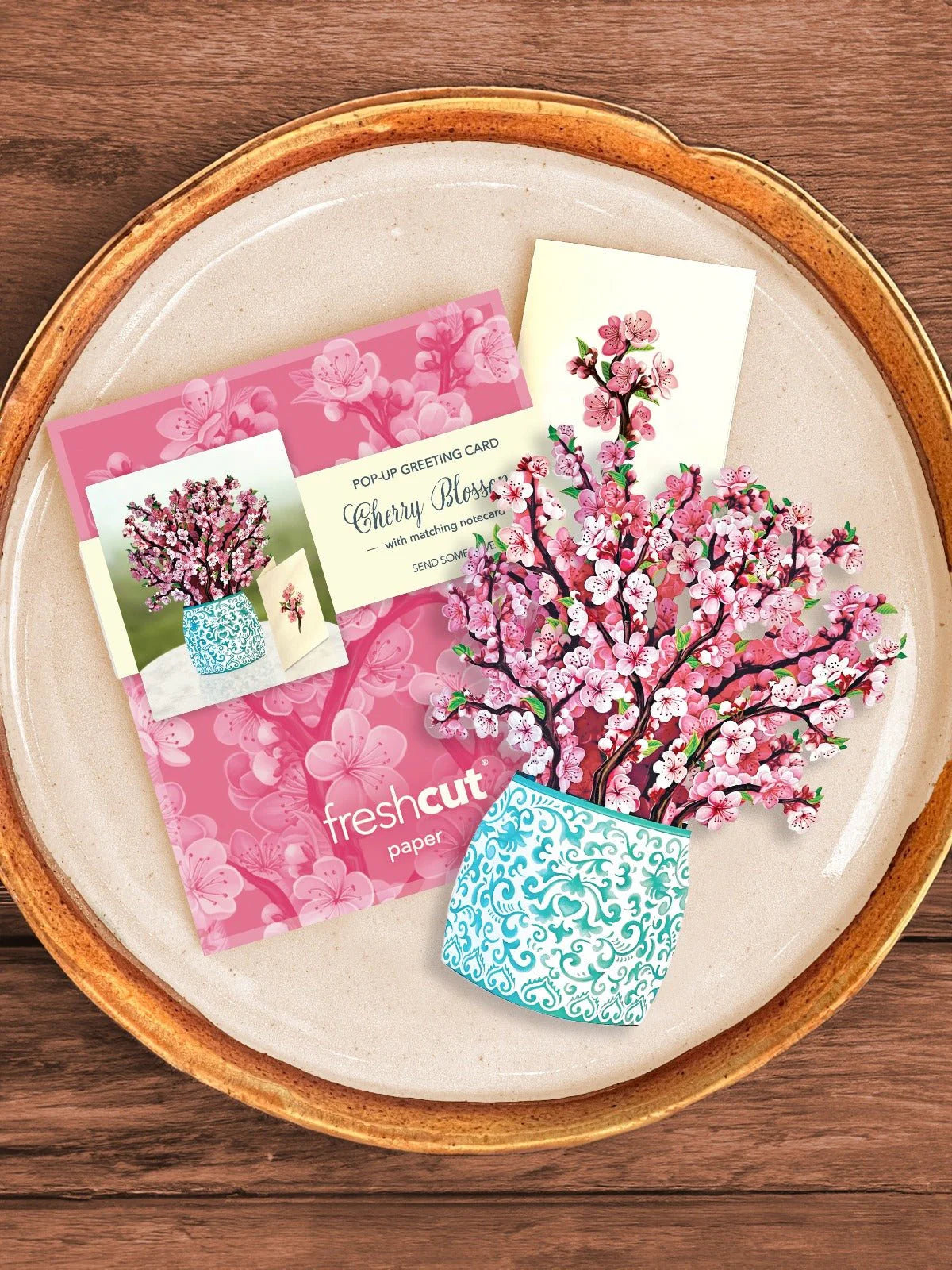 Mini Cherry Blossom Pop Up Card