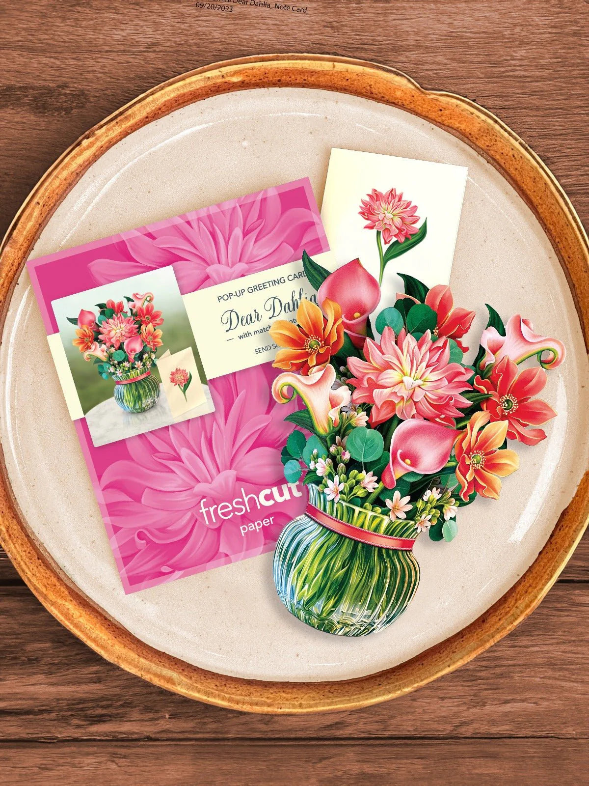 Mini Dear Dahlia Pop Up Card