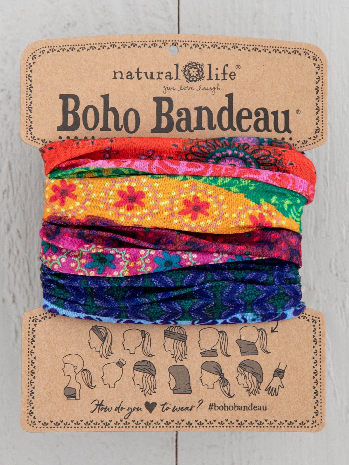 Boho Bandeau Multi Stripe