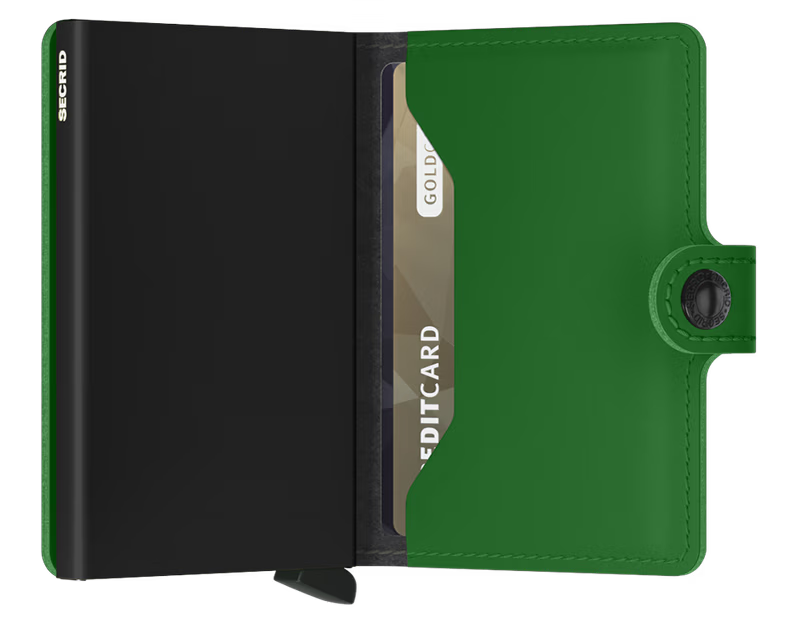 Miniwallet - Matte Bright Green
