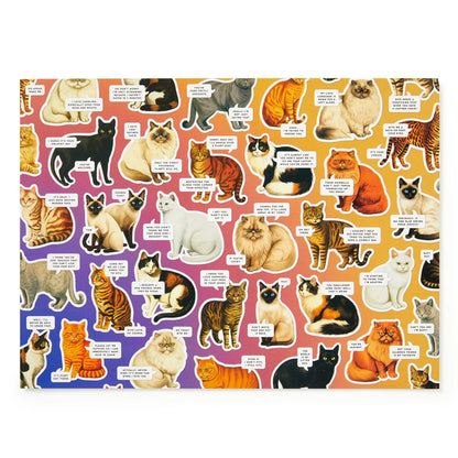 Moody Cats 1000 Piece Puzzle