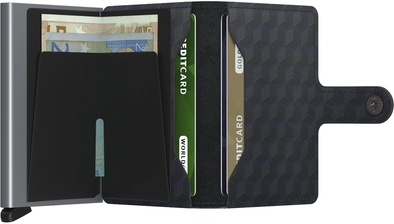 Miniwallet - Optical Black-Titanium