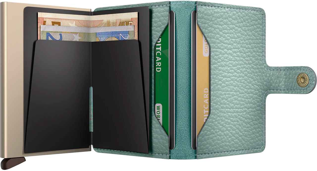 Miniwallet - Pebble Sea Green