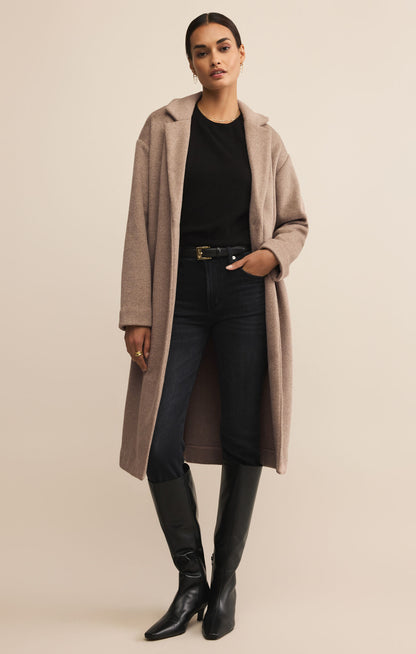 Mason Luxe Coat - Smokey