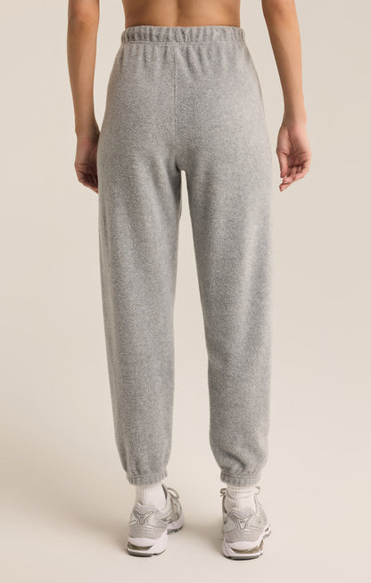 Unwind Reverse Fleece Jogger - Classic Heather Grey