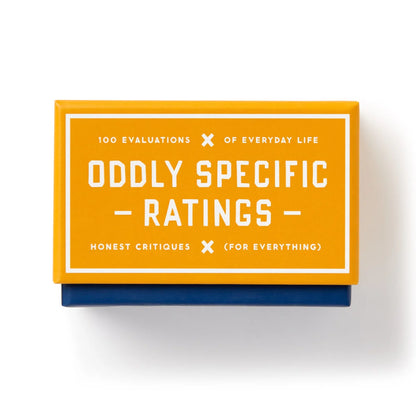 Oddly Specific Ratings