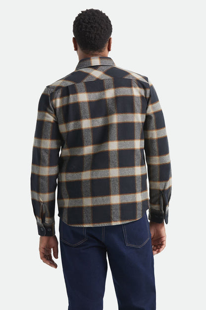 Bowery Flannel - Black/Cream