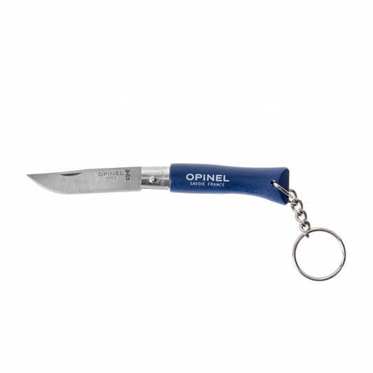No.04 Stainless Steel Folding Knife - Blue