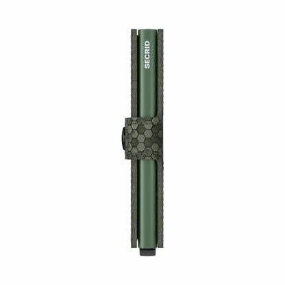 Miniwallet - Hexagon Green