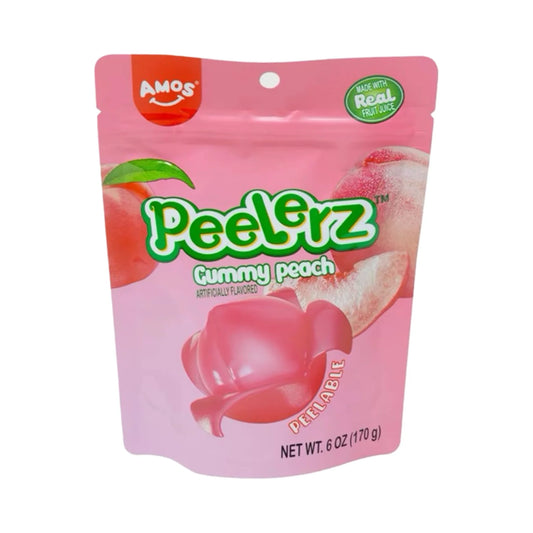 Amos Peelers Gummy Peach