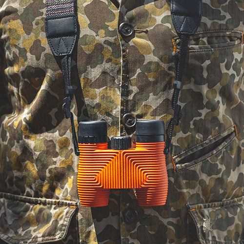 Standard Issue Waterproof Binoculars 8x25 - Poppy Orange