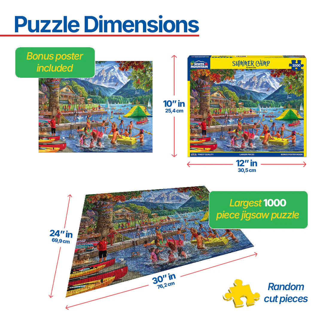 Summer Camp - 1000 Piece Jigsaw Puzzle