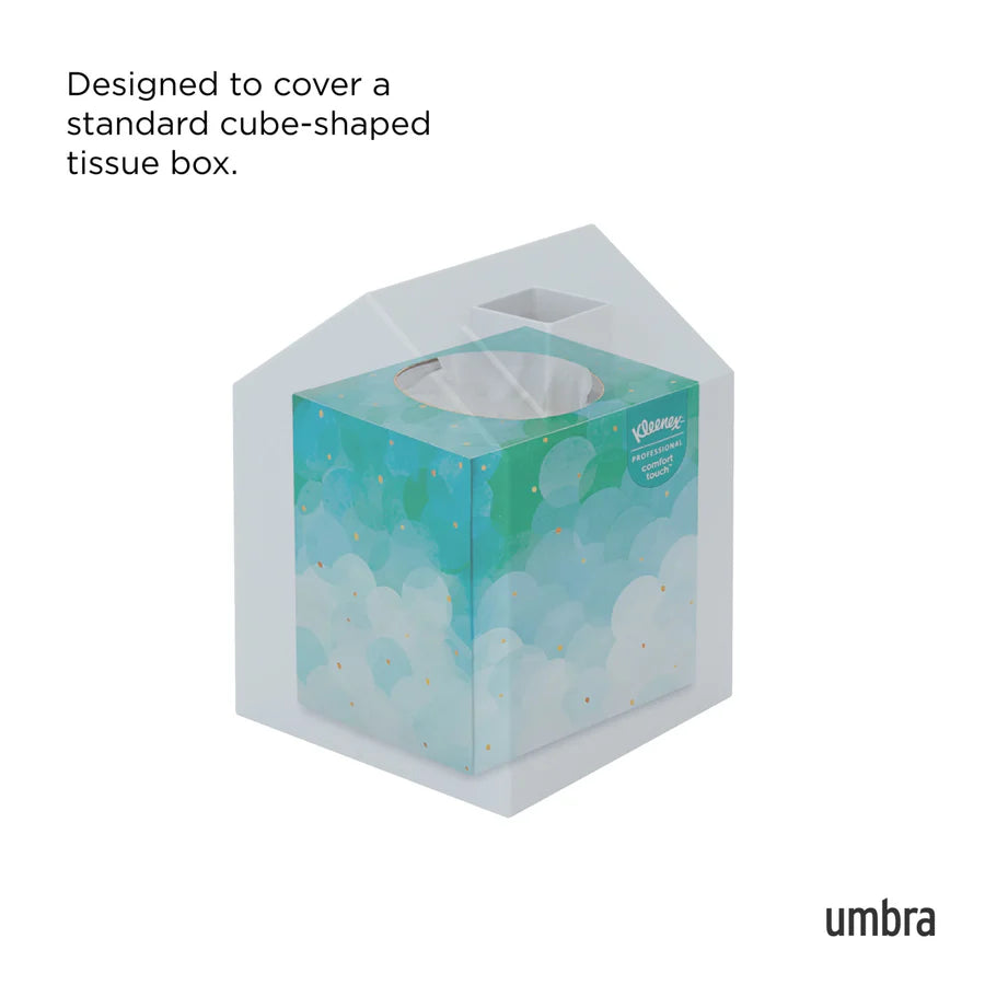 Casa Tissue Cover - Slate Blue