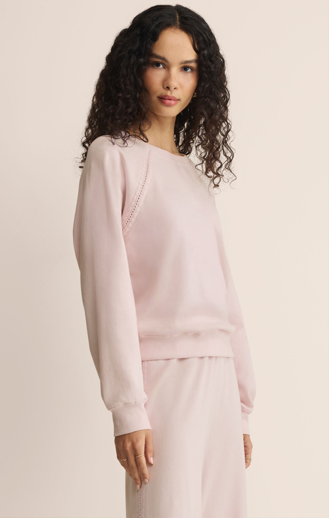 All Around Sweatshirt - Washed Pink