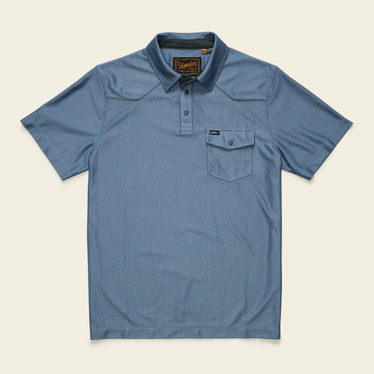 Ranchero Tech Polo - Mirage Blue