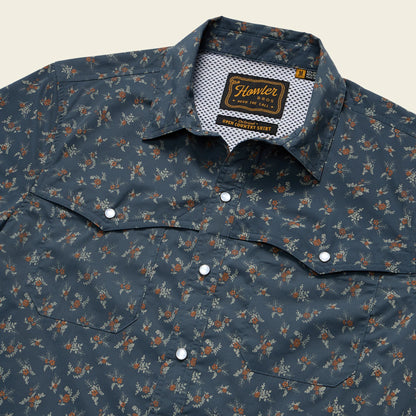 Open Country Tech Shirt - Rancher Floral - Dark Slate