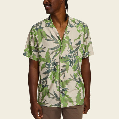 Palapa Tech Shirt - Flagler Floral Off White