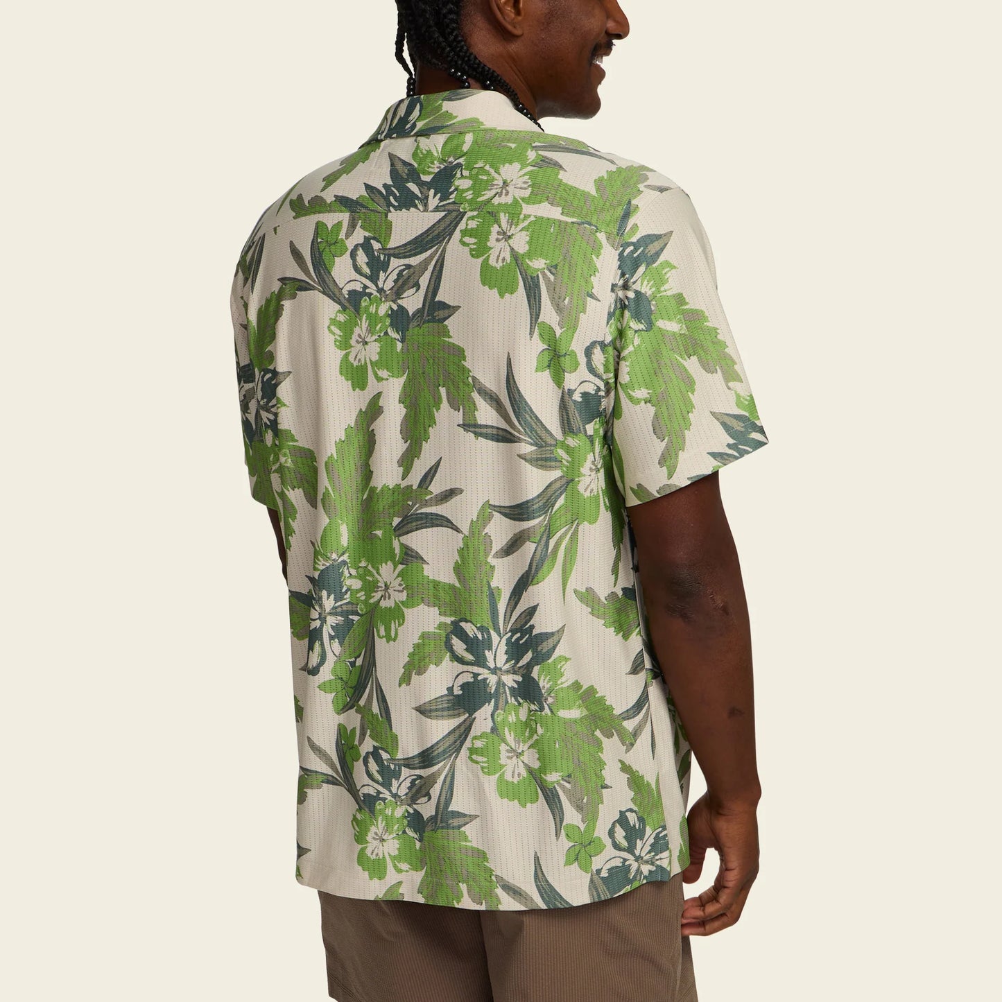 Palapa Tech Shirt - Flagler Floral Off White